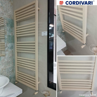 CORDIVARI TRIPLA verniciatura ANTIRUGGINE - Termoarredo Naike New 2024 PLUS 53 x 132 cm. - immagine 2