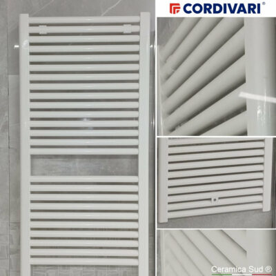 CORDIVARI verniciatura ANTI-INGIALLIMENTO - Termoarredo Claudia New 2024 PLUS 50 x 140 cm. - immagine 2