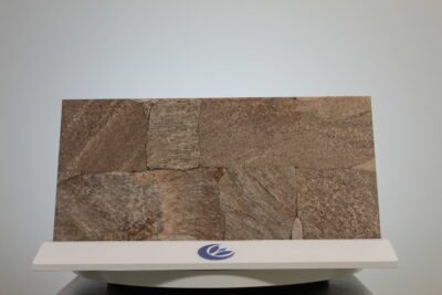 Pavimento 30 x 60 cm. in gres porcellanato puro ingelivo effetto roccia sassi squadrati Brown - immagine 8