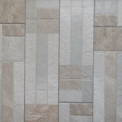 Pavimento da esterno gres porcellanato effetto pietra marfil cubetti quadrati geometrici 60 x 15 cm - immagine 26